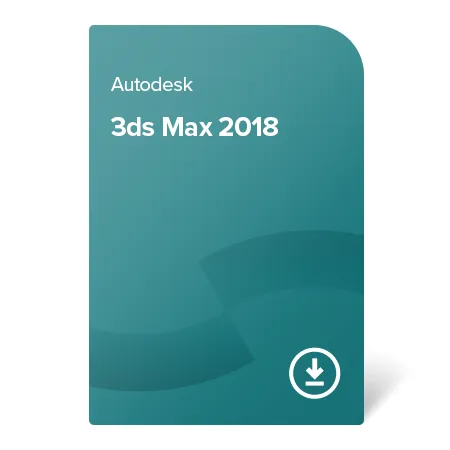3ds Max 2018, imaginea produsului.