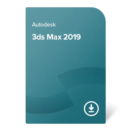 3ds Max 2019, imaginea produsului.