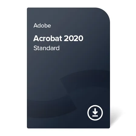 Adobe Acrobat 2020 Standard, imaginea produsului.