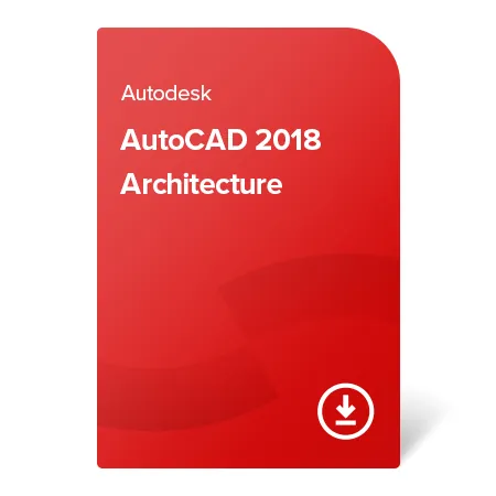 AutoCAD 2018 Architecture, imaginea produsului.