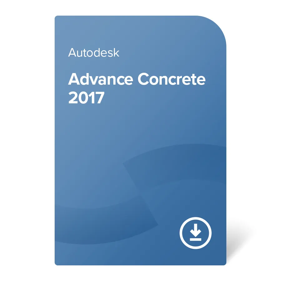 Autodesk Advance Concrete 2017, imaginea produsului.